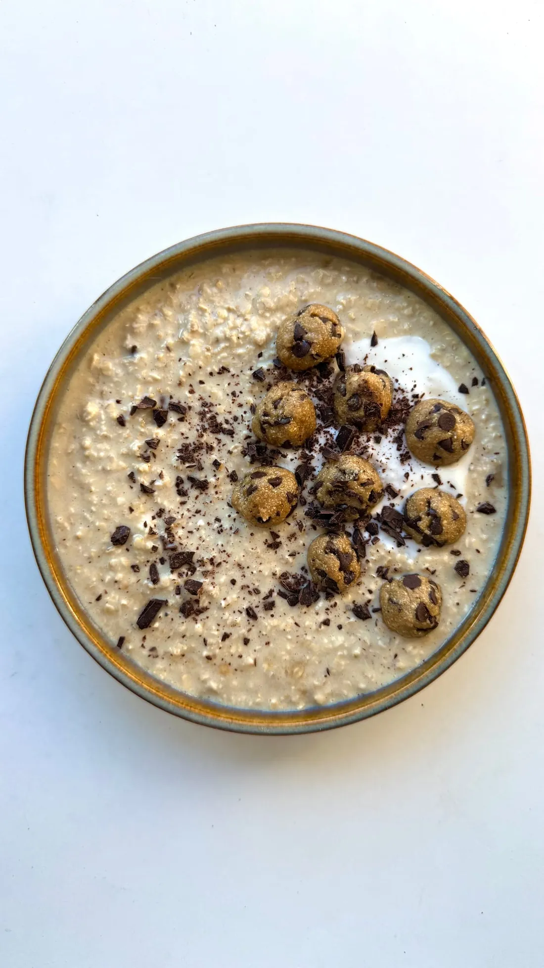 Foto de Overnight oats de cookie dough