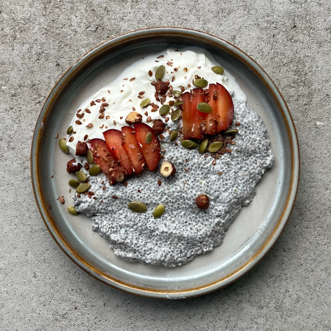 Foto de Chia pudding con yogur