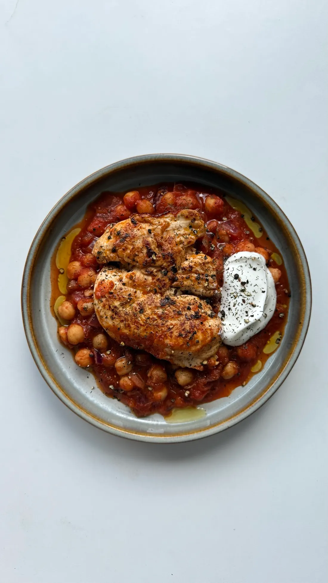 Foto de Garbanzos con tomate