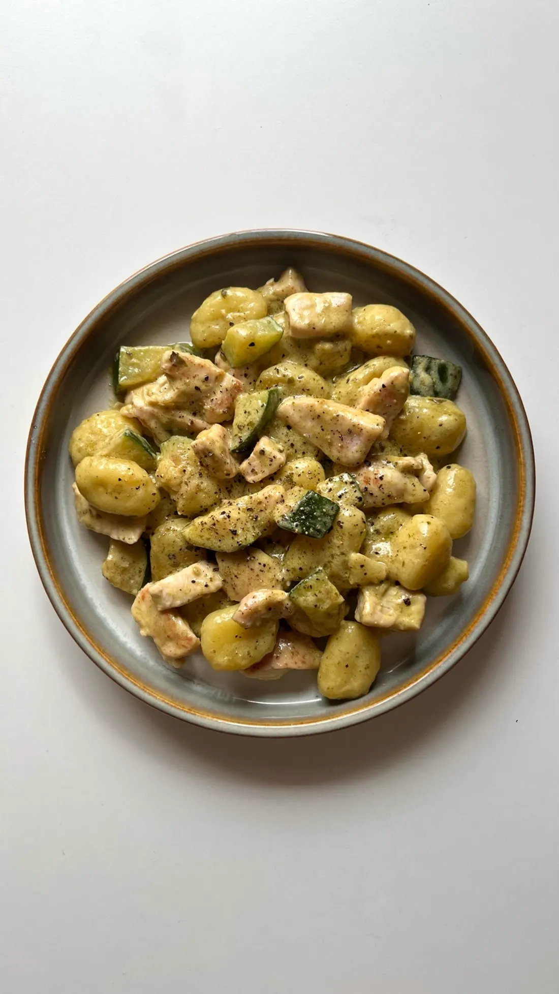 Foto de Gnocchis con calabacín
