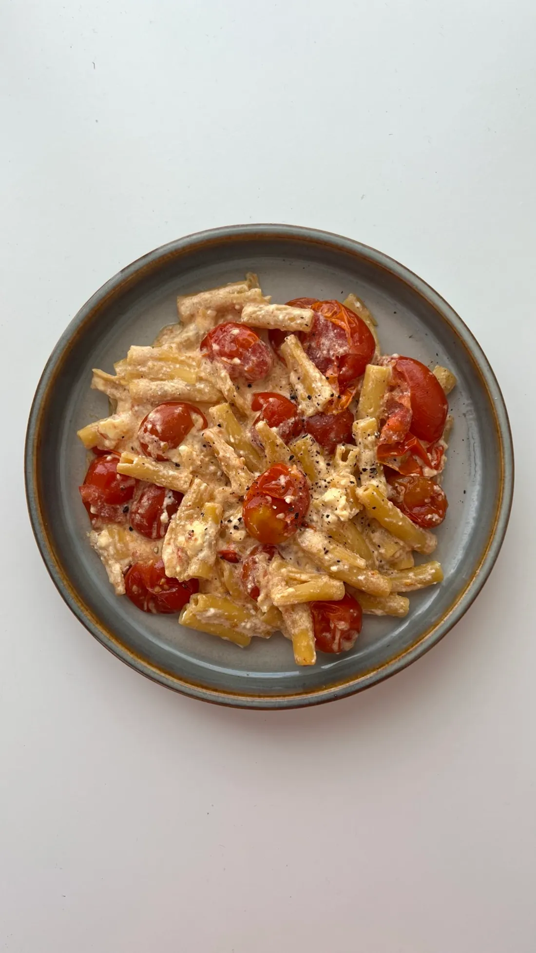 Foto de Pasta de feta y tomates cherry